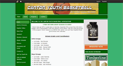 Desktop Screenshot of cantonbasketball.org